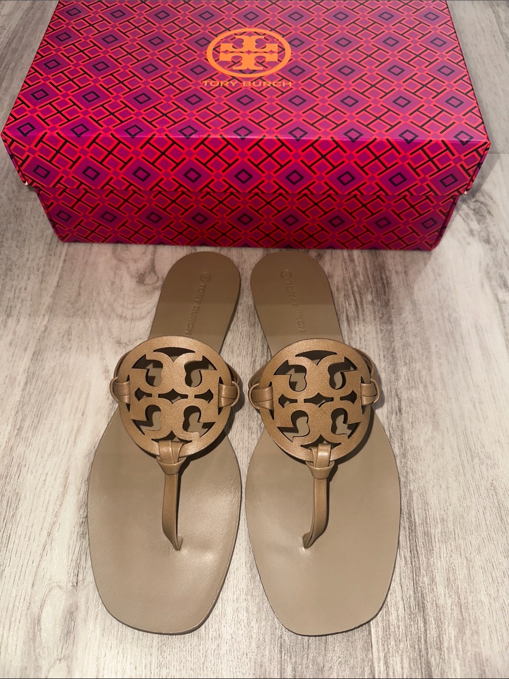 Tory Burch Miller Square Toe NEW IN BOX